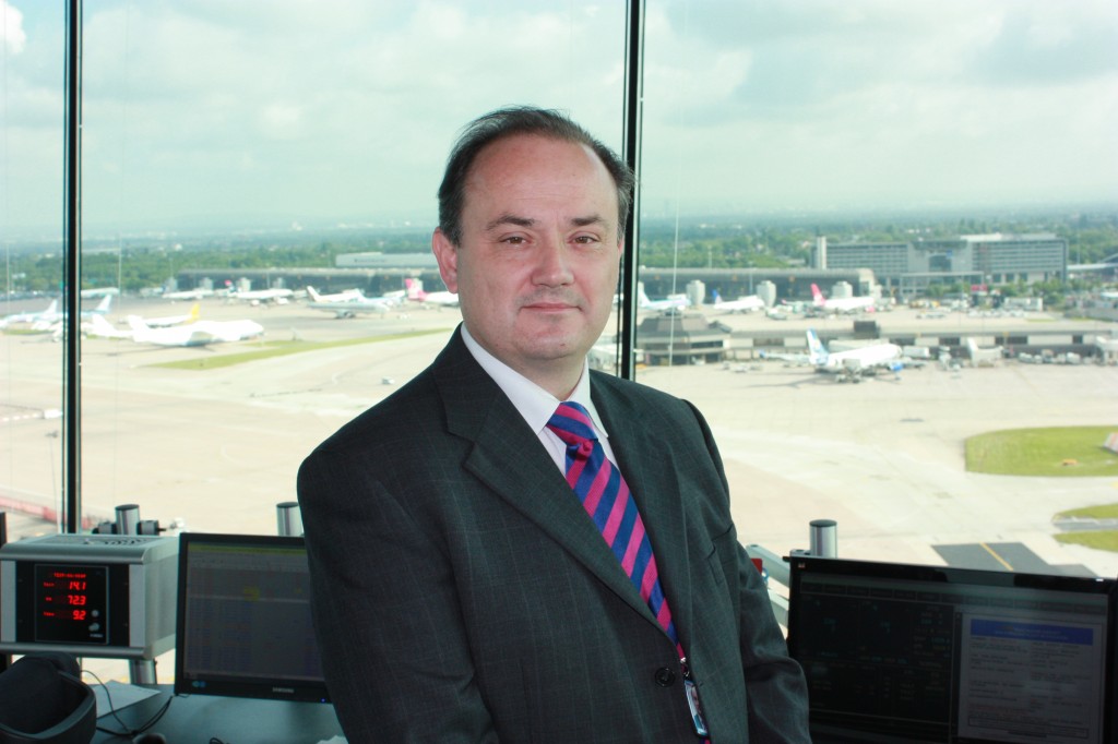 Paul Jones, NATS General Manager at Manchester Airport