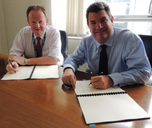 BIA MD and NATS CEO sign the contract on 7 July