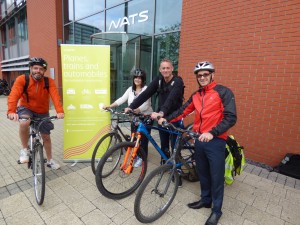 NATS cyclists on Cycle to Work Day