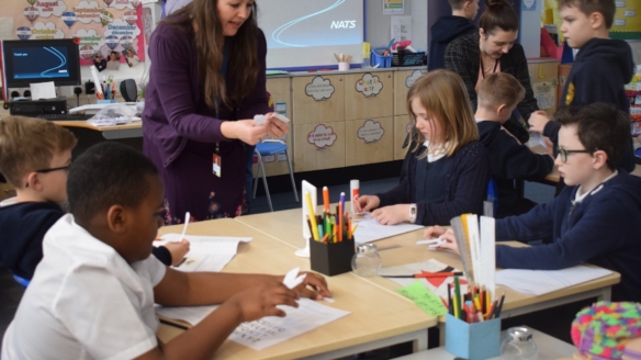 Air traffic control lessons get off to a flying start at Ayrshire schools