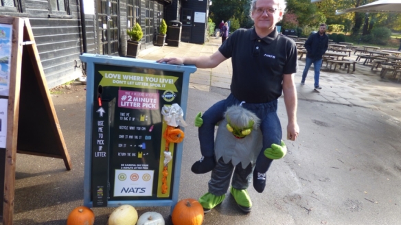 NATS sponsor Southampton’s first litter picking station