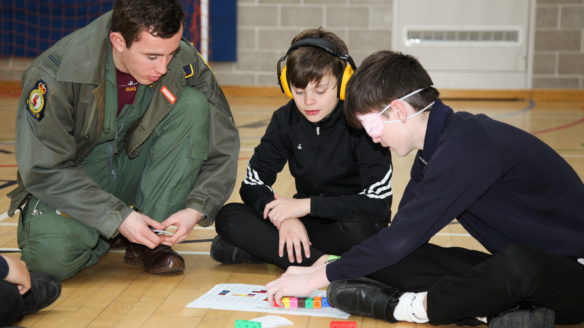 Air traffic control open doors for charity day