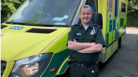 Furloughed air traffic controller volunteers with London Ambulance Service