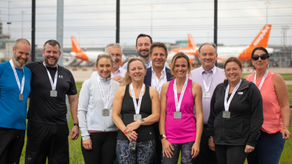 NATS surmounts Manchester ATC tower stairs for Aerobility